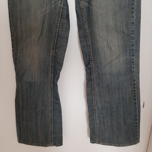 Bench  vintage distressed bootcut jeans 36 long - Picture 3 of 14